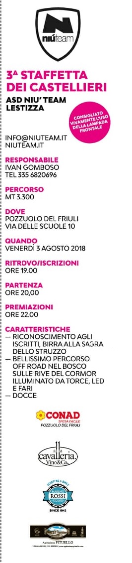 Info staffetta castellieri