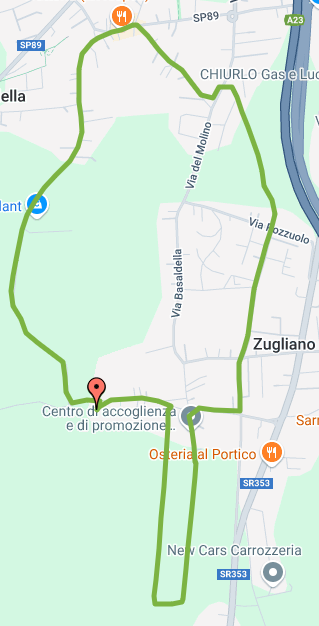 percorso 5 km